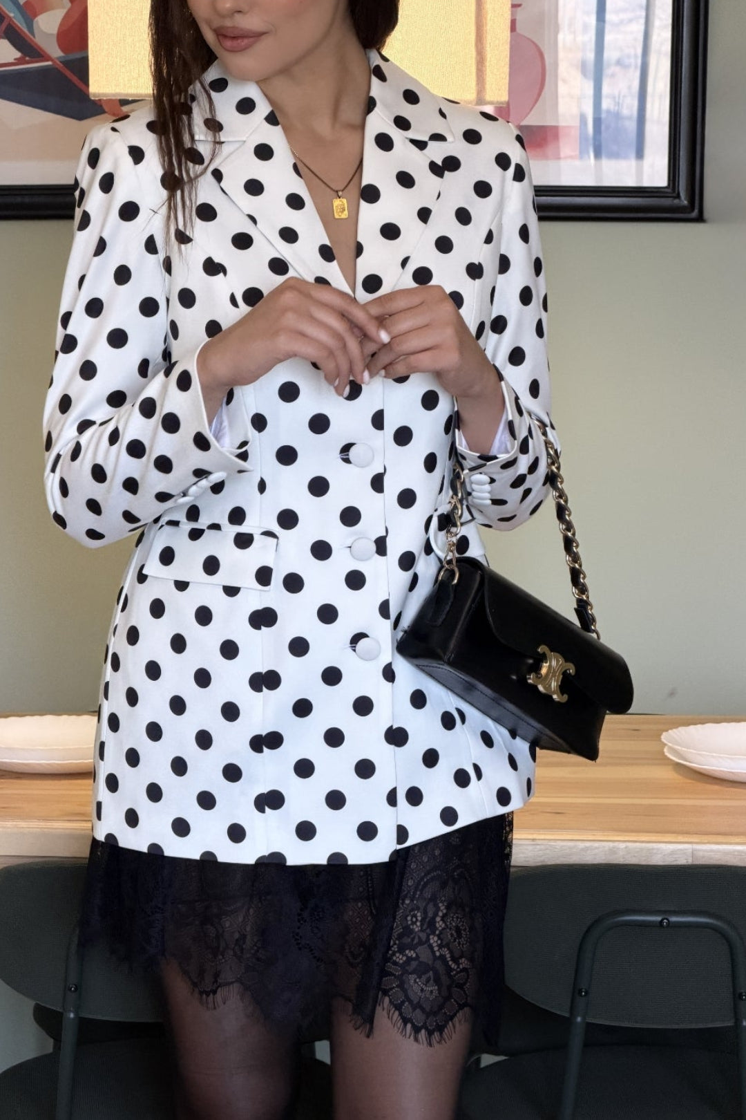 Polka Dots Blazer