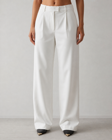 Snow Cashmere Wool Pants