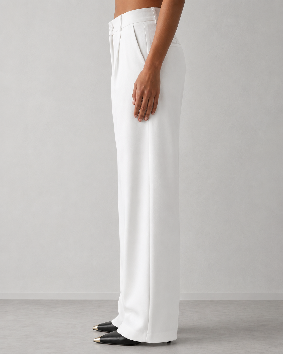 Snow Cashmere Wool Pants