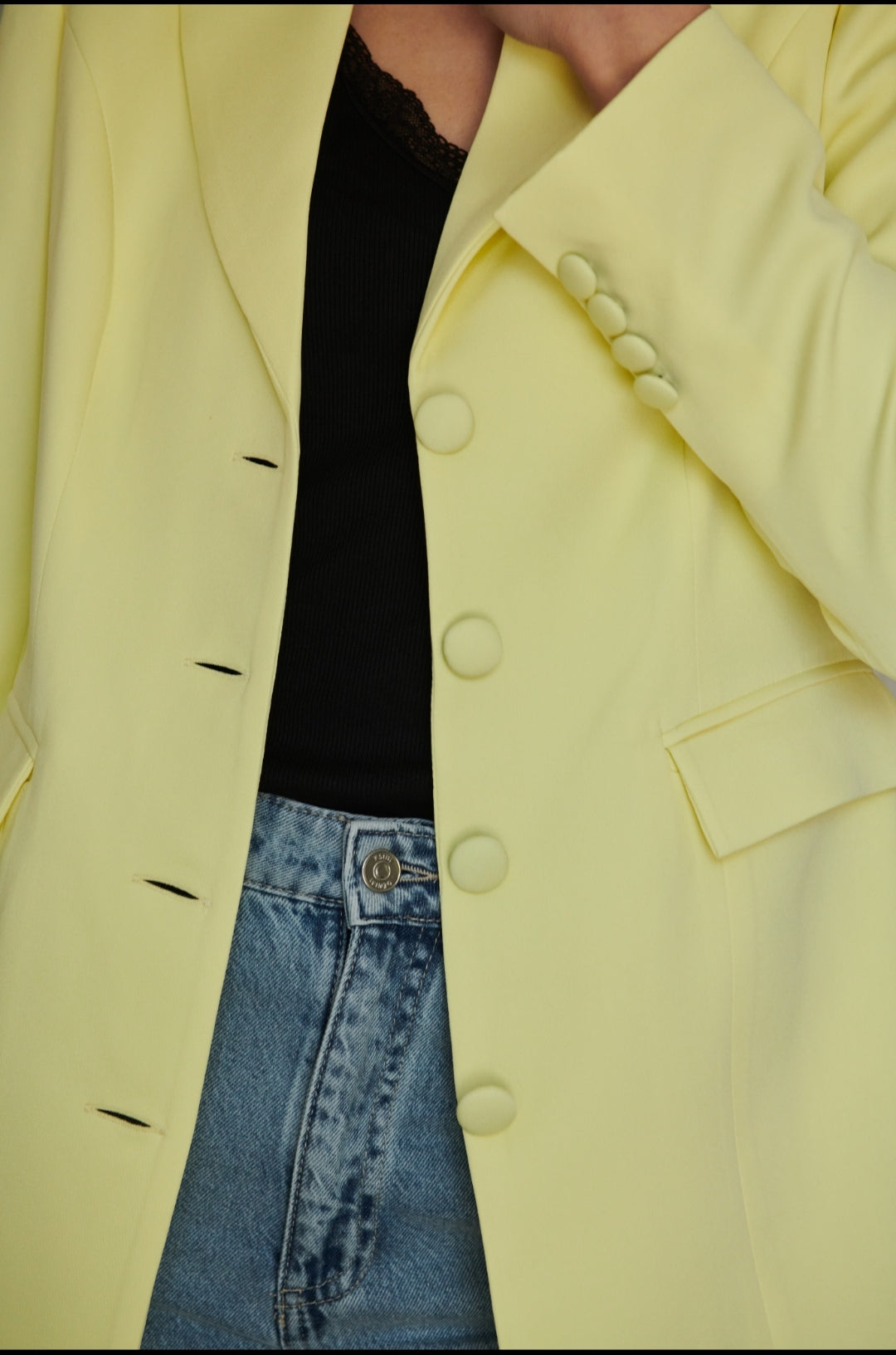 Yellow Reign Blazer