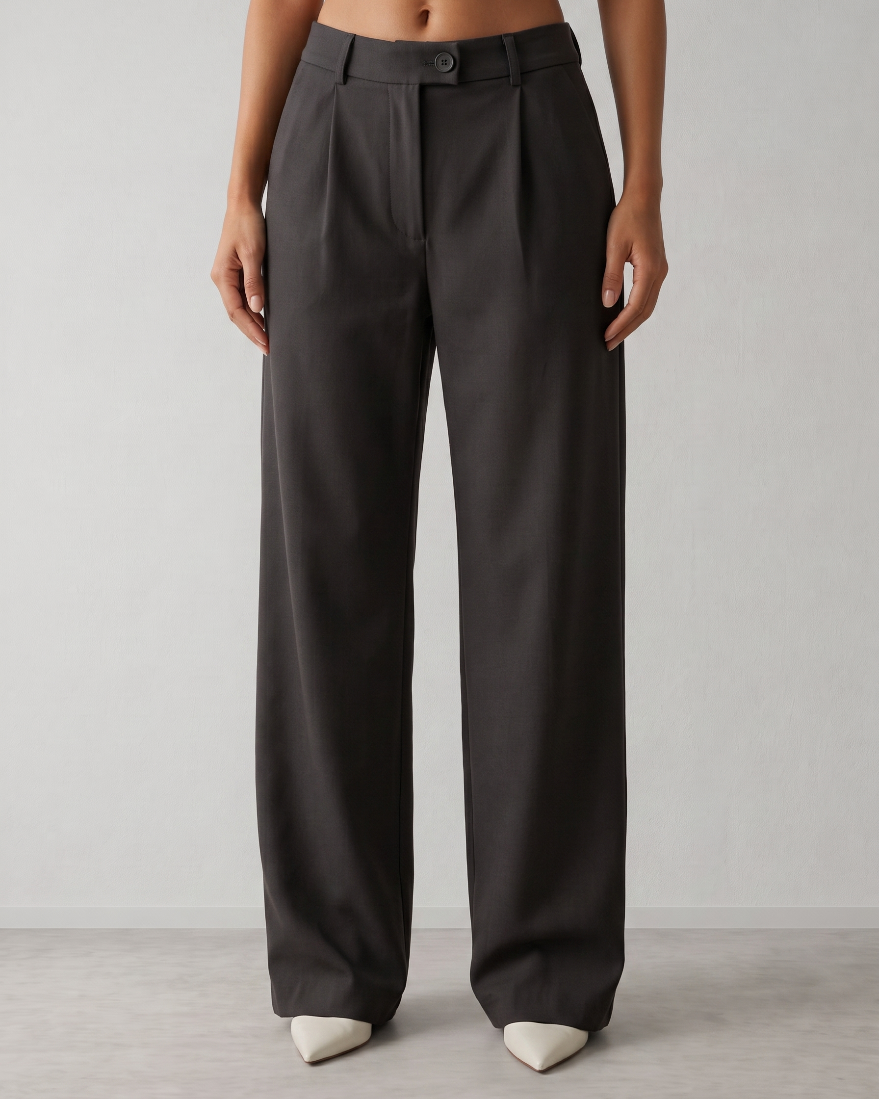 Charcoal Cashmere Wool Suit