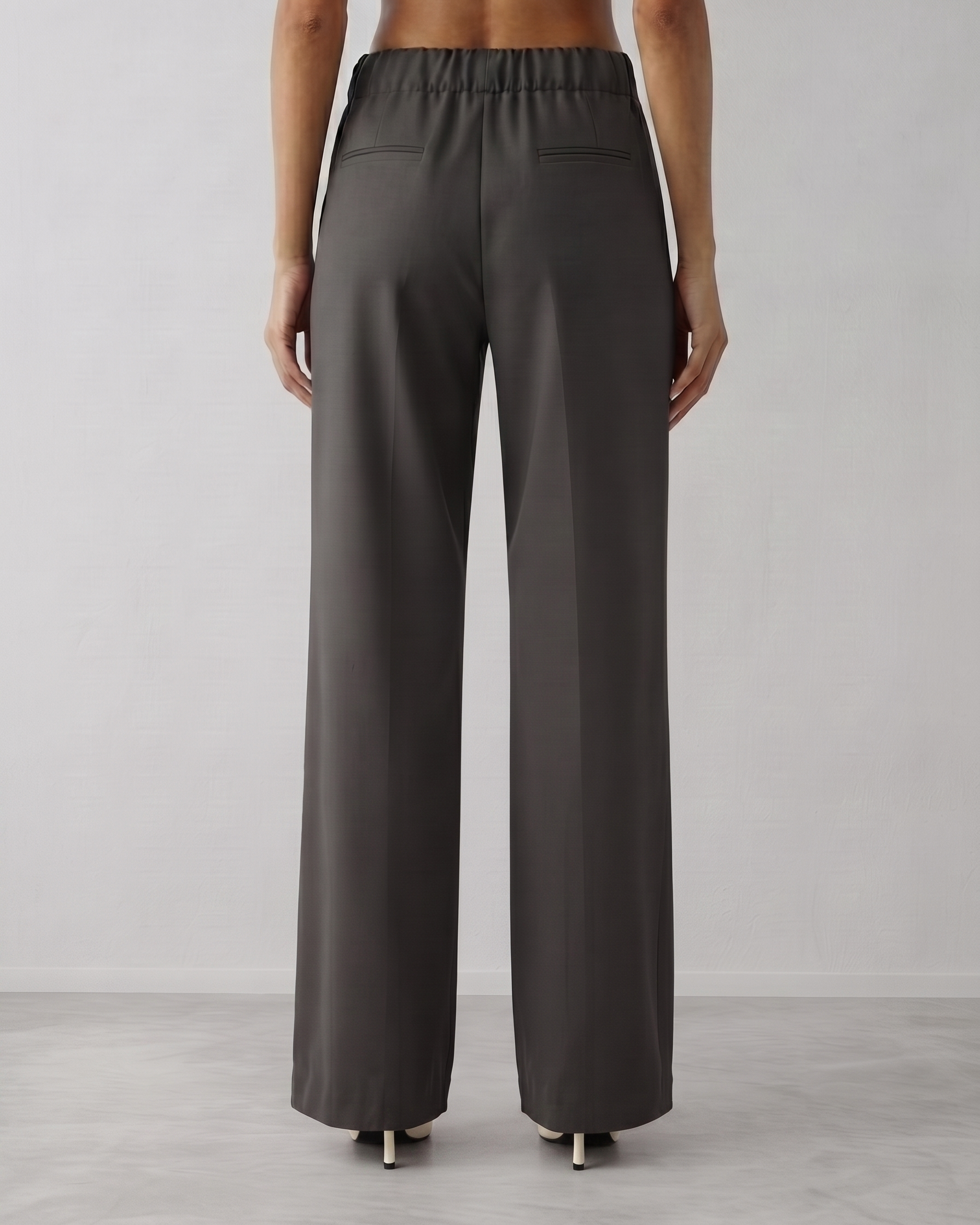 Charcoal Cashmere Wool Suit