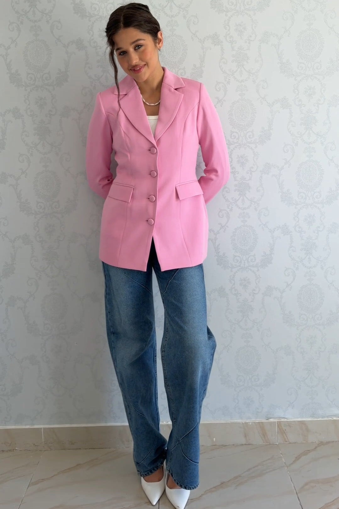 Pink Reign Blazer